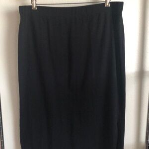 EILEEN FISHER Black Skirt.